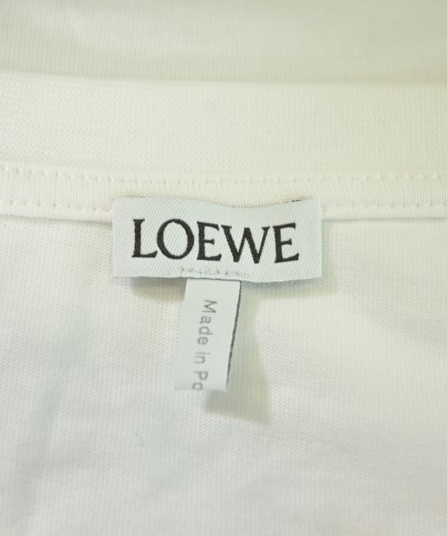 LOEWE（ロエベ）Tシャツ・カットソー 白 サイズ:L メンズ/2200639186023