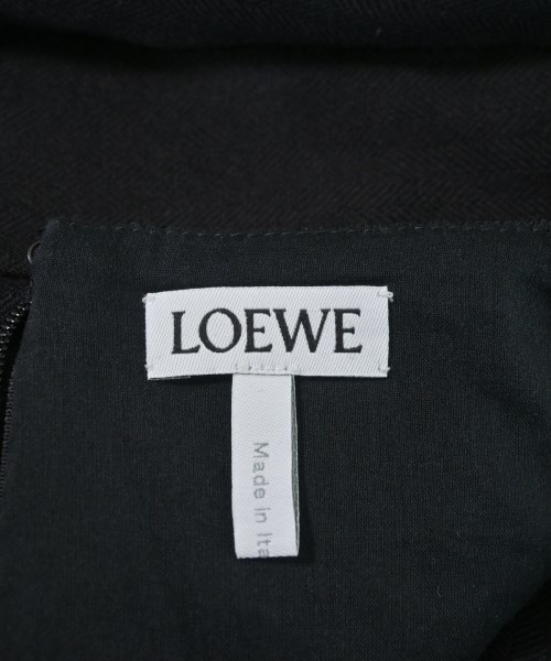 LOEWE（ロエベ）ロング・マキシ丈スカート 黒 サイズ:32(XXS位) レディース/2200626770075