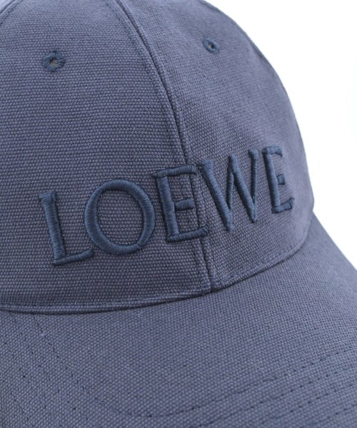 LOEWE（ロエベ）キャップ 紺 サイズ:S レディース/2200626770273