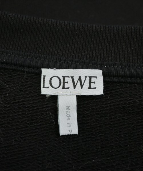 LOEWE（ロエベ）スウェット 黒 サイズ:XL メンズ/2200639598284