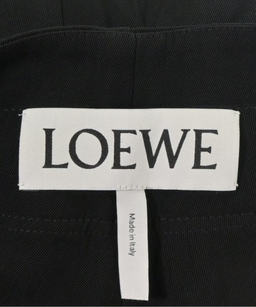 LOEWE（ロエベ）スラックス 黒 サイズ:38(S位) レディース/2200627494208