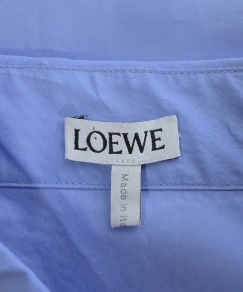 LOEWE（ロエベ）カジュアルシャツ 青 サイズ:38(S位) メンズ/2200639979021