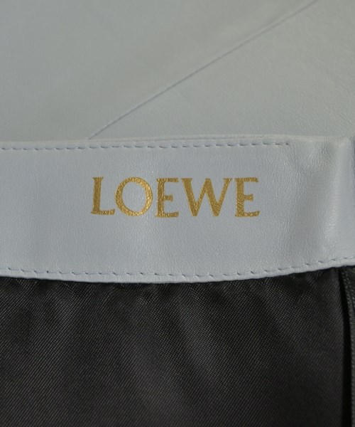 LOEWE（ロエベ）ミニスカート 青 サイズ:32(XS位) レディース/2200639979069