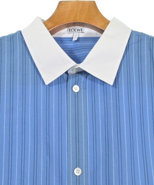 LOEWE（ロエベ）カジュアルシャツ 青 サイズ:42(XXL位) メンズ/2200639985046