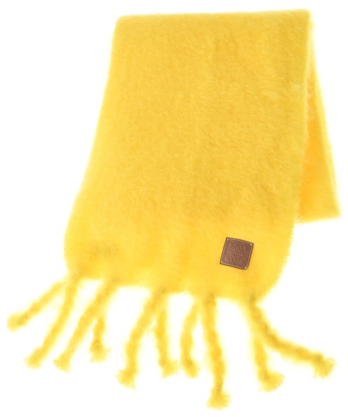 LOEWE(ロエベ)マフラー 黄 サイズ:-/2200640414047