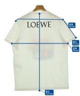 LOEWE（ロエベ）Tシャツ・カットソー 白 サイズ:M レディース/2200640696337
