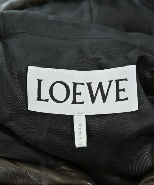 LOEWE（ロエベ）ミリタリーブルゾン 黒 サイズ:52(XXL位) メンズ/2200640777012