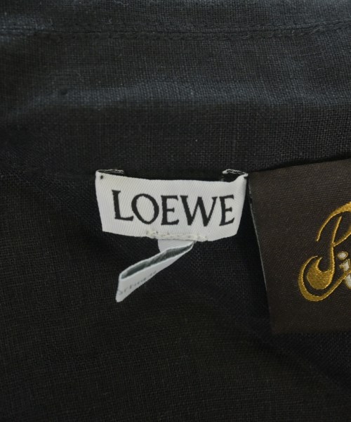 LOEWE（ロエベ）カジュアルシャツ 黒 サイズ:41(XL位) メンズ/2200640684334
