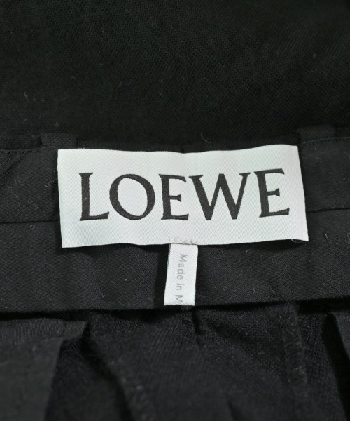 LOEWE（ロエベ）スラックス 黒 サイズ:48(L位) メンズ/2200641468100