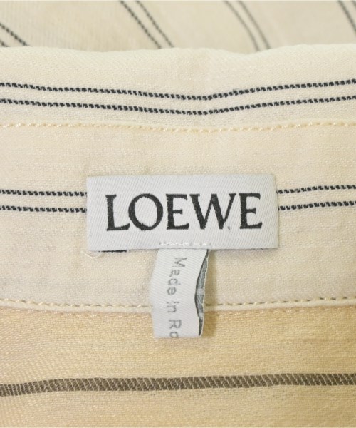 LOEWE（ロエベ）カジュアルシャツ 白 サイズ:36(XS位) レディース/2200641700248