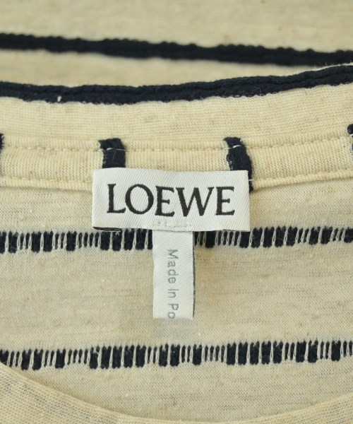 LOEWE（ロエベ）Tシャツ・カットソー ベージュ サイズ:S メンズ/2200610964084