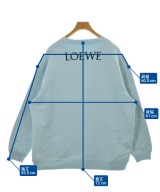 LOEWE（ロエベ）スウェット 青 サイズ:S メンズ/2200640715205