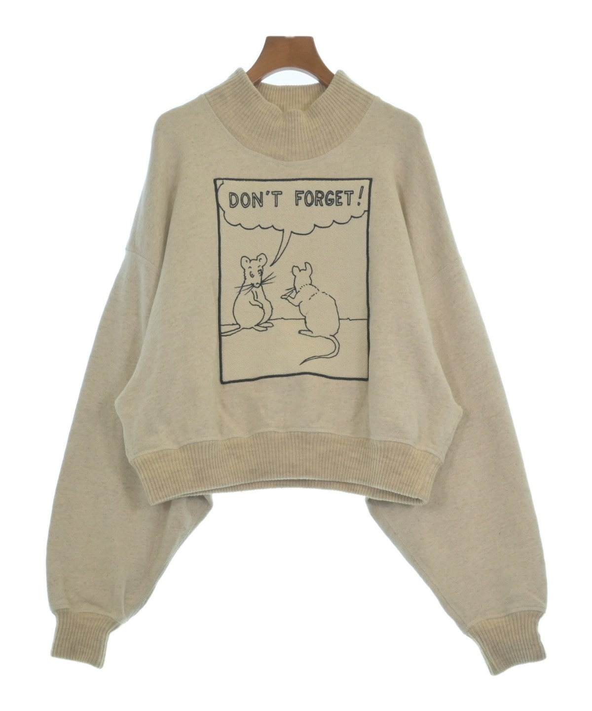 LOEWE（ロエベ）スウェット ベージュ サイズ:XS レディース