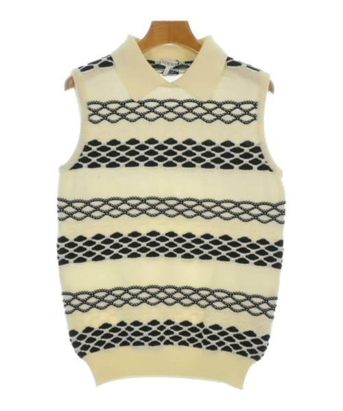 LOEWE(ロエベ)ベスト 白 サイズ:S/2200643259027