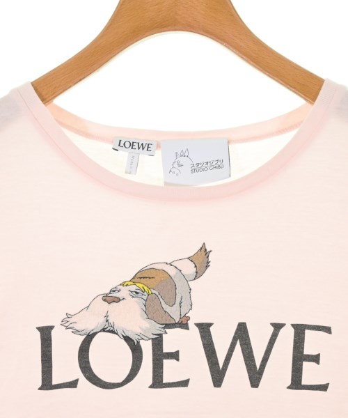 LOEWE（ロエベ）Tシャツ・カットソー ピンク サイズ:L レディース/2200643874121