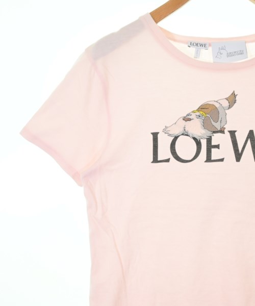 LOEWE（ロエベ）Tシャツ・カットソー ピンク サイズ:L レディース/2200643874121