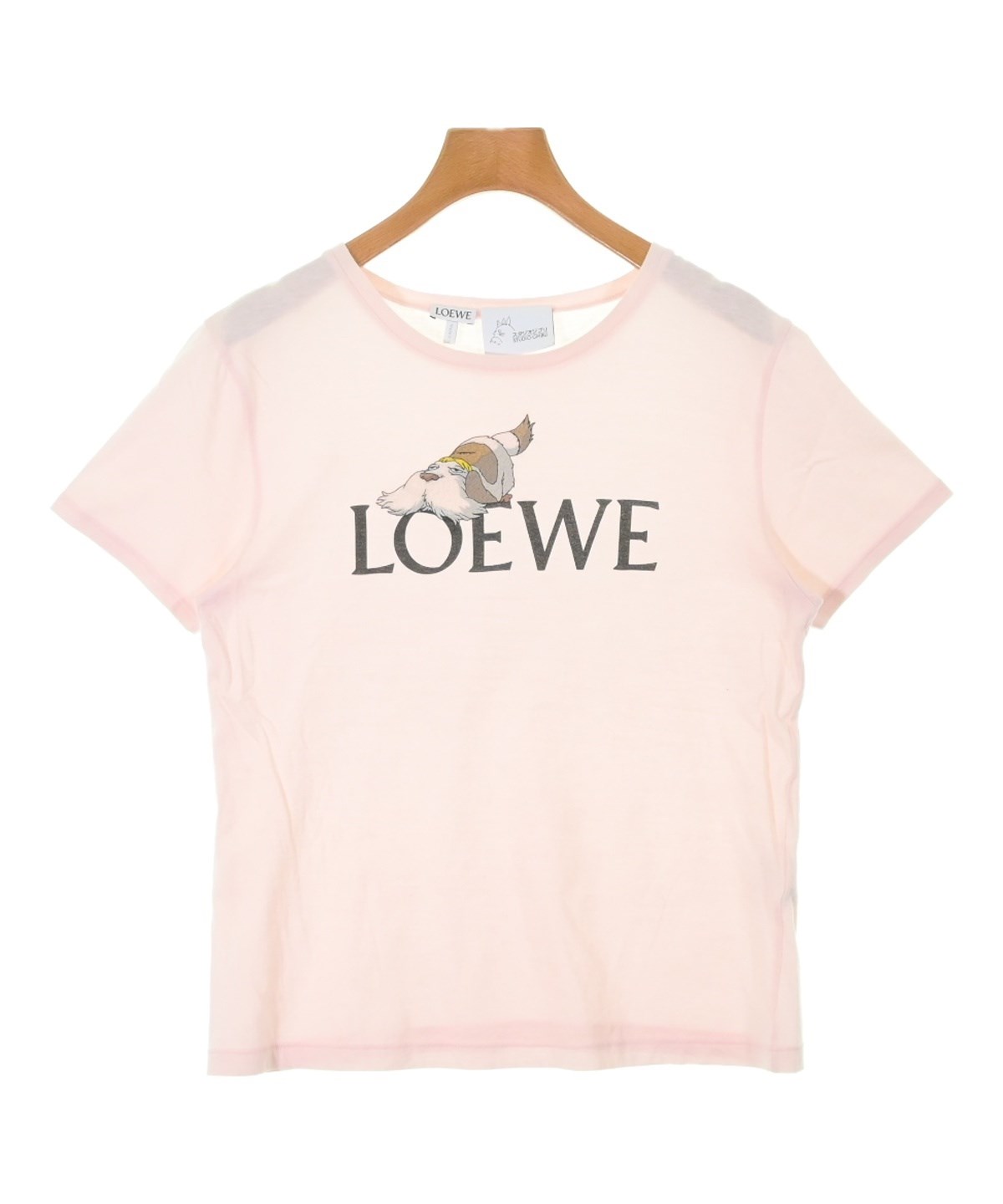 LOEWE（ロエベ）Tシャツ・カットソー ピンク サイズ:L レディース