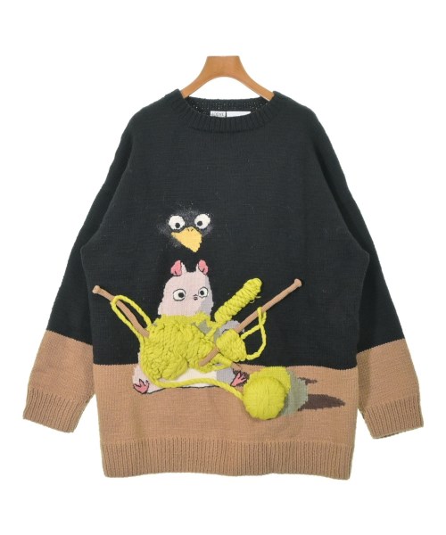 LOEWE(ロエベ)ニット・セーター 茶 サイズ:M/2200643874145