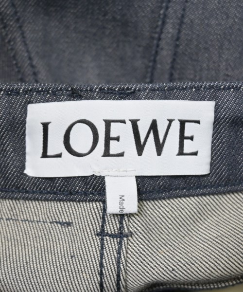 LOEWE（ロエベ）デニムパンツ 紺 サイズ:34(XXS位) レディース/2200643874169