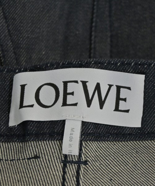 LOEWE（ロエベ）デニムパンツ 紺 サイズ:34(L位) レディース/2200643874183