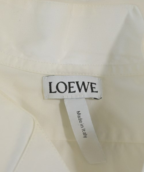 LOEWE（ロエベ）ブラウス 白 サイズ:S レディース/2200643974012