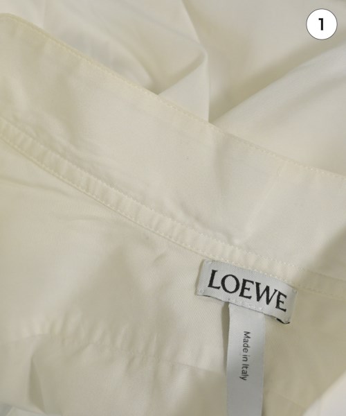 LOEWE（ロエベ）ブラウス 白 サイズ:S レディース/2200643974012