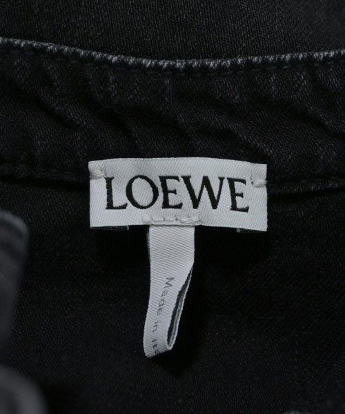 LOEWE（ロエベ）カジュアルシャツ 黒 サイズ:38(S位) レディース/2200643507241