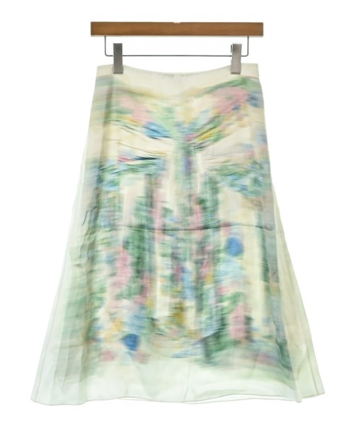 LOEWE(ロエベ)ロング・マキシ丈スカート 白 サイズ:34(XXS位)/2200644412018