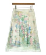 LOEWE（ロエベ）ロング・マキシ丈スカート 白 サイズ:34(XXS位) レディース/2200644412018