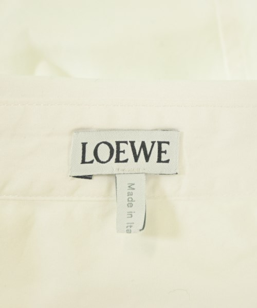 LOEWE（ロエベ）カジュアルシャツ 白 サイズ:39(M位) メンズ/2200644422024