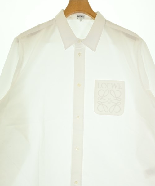 LOEWE（ロエベ）カジュアルシャツ 白 サイズ:39(M位) メンズ/2200644422024