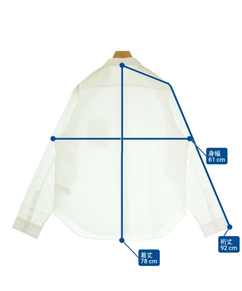 LOEWE（ロエベ）カジュアルシャツ 白 サイズ:39(M位) メンズ/2200644422024