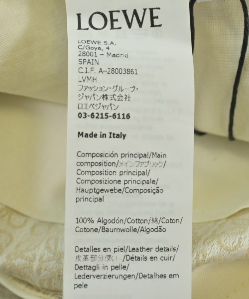LOEWE（ロエベ）ミニスカート ベージュ サイズ:36(XS位) レディース/2200644566094