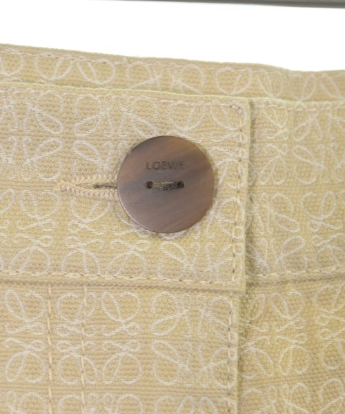 LOEWE（ロエベ）ミニスカート ベージュ サイズ:36(XS位) レディース/2200644566094