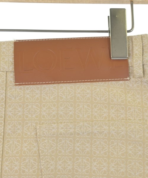 LOEWE（ロエベ）ミニスカート ベージュ サイズ:36(XS位) レディース/2200644566094