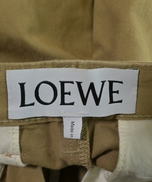 LOEWE（ロエベ）チノパン ベージュ サイズ:44(L位) レディース/2200644674157