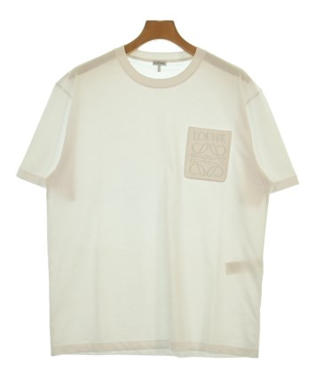 LOEWE（ロエベ）Tシャツ・カットソー 白 サイズ:M メンズ