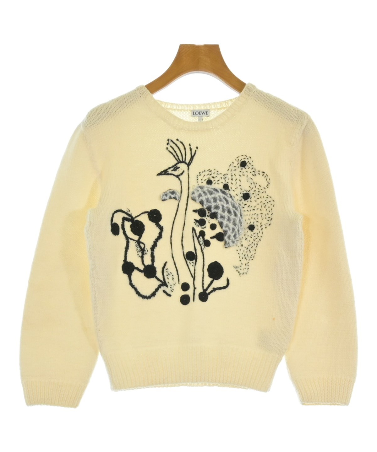 おしゅ氏　20日　ロエベ　長袖 ニット セーター LOEWE（ロエベ）ニット・セーター 黄 サイズ:XS メンズ/2200563548034