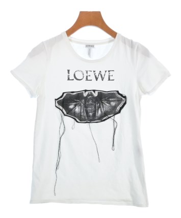LOEWE ホワイト Tシャツ レディース Sサイズ LOEWE ホワイト Tシャツ Sサイズ Small fit T-shirt in cotton