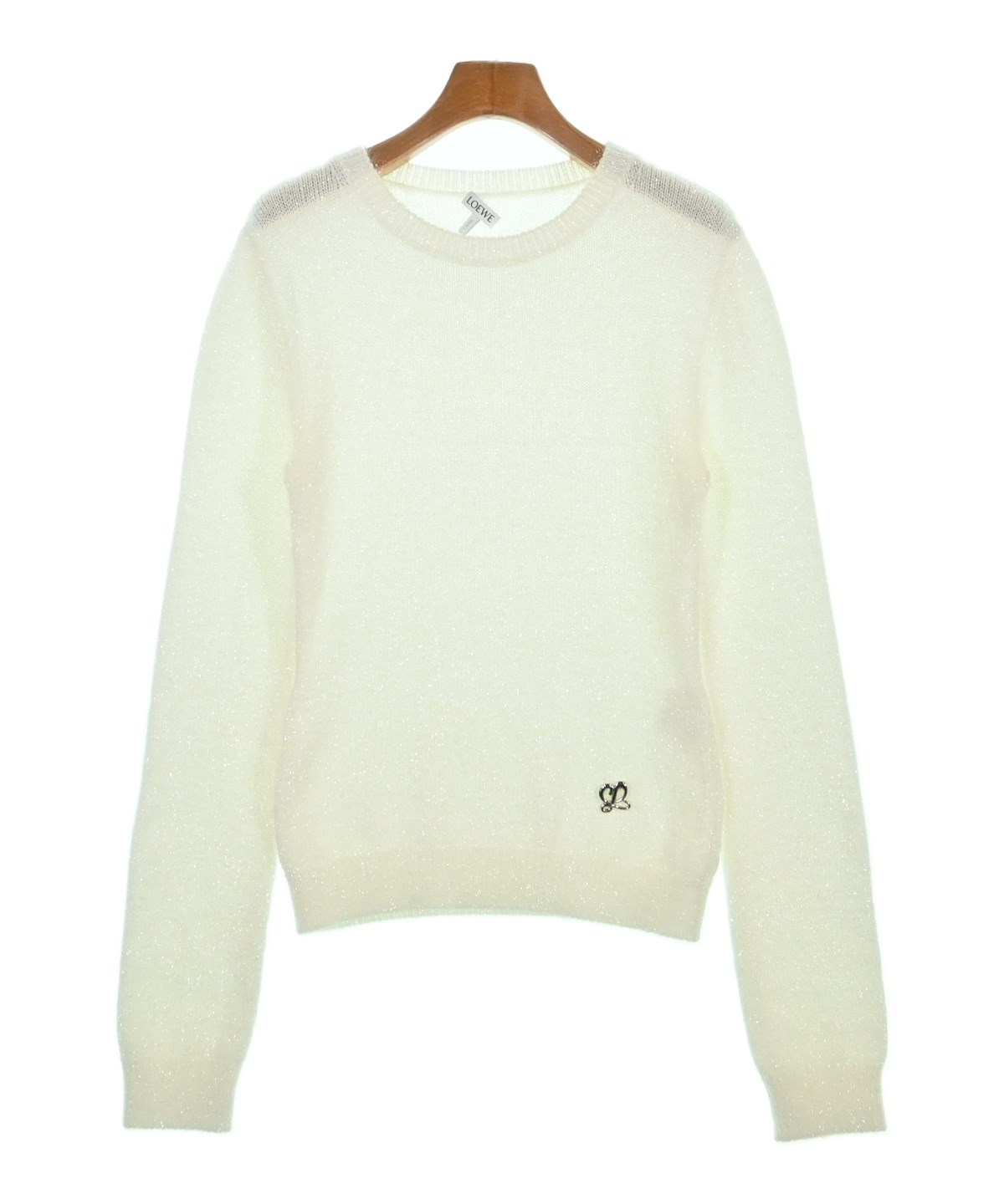 LOEWE（ロエベ）ニット・セーター 白 サイズ:M レディース