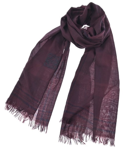 LOEWE(ロエベ)ストール 紫 サイズ:-/2200579385227
