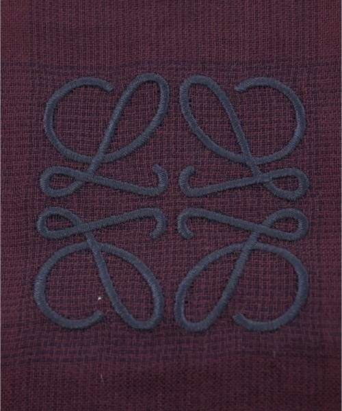 LOEWE（ロエベ）ストール 紫 サイズ:- レディース/2200579385227