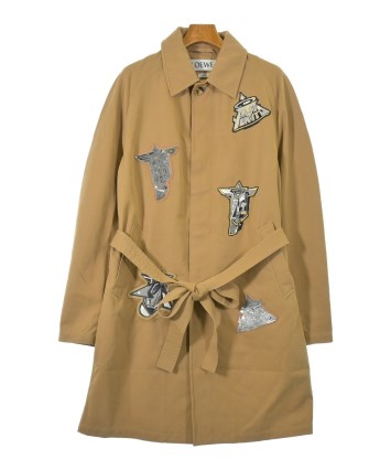 LOEWE（ロエベ）ステンカラーコート ベージュ サイズ:44(S位) メンズ