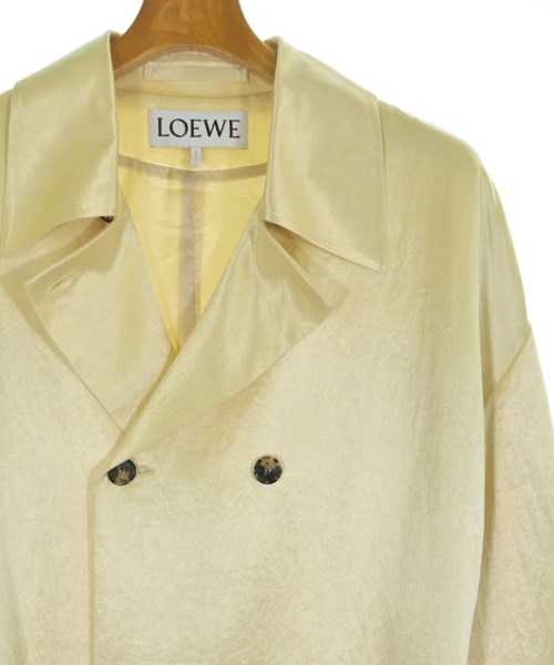 LOEWE（ロエベ）トレンチコート 黄 サイズ:44(S位) メンズ/2200592315034