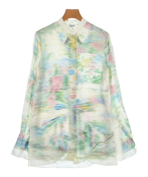 LOEWE(ロエベ)ブラウス 白 サイズ:32(XXS位)/2200592315065