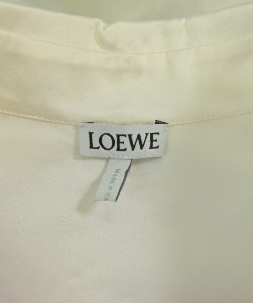 LOEWE（ロエベ）ブラウス 白 サイズ:32(XXS位) レディース/2200592315072