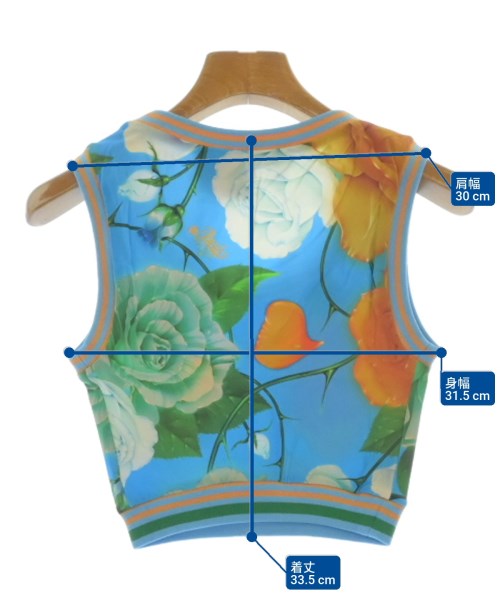 LOEWE（ロエベ）ブラウス 青 サイズ:XS レディース/2200592315119
