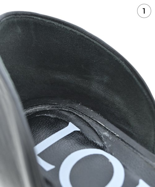 LOEWE（ロエベ）パンプス 黒 サイズ:EU38(24.5cm位) レディース/2200593224199