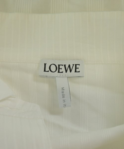 LOEWE（ロエベ）シャツワンピース 白 サイズ:34(XXS位) レディース/2200293709033