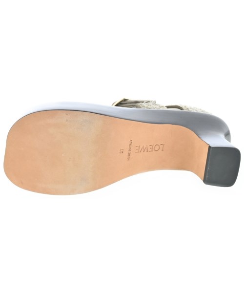 LOEWE（ロエベ）サンダル グレー サイズ:EU37(23.5cm位) レディース/2200599611214